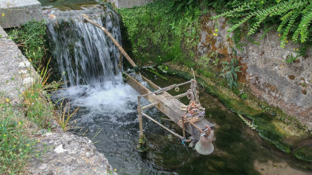 istock bell on hydropower in Cambremer,  Normandy, France 2040830669