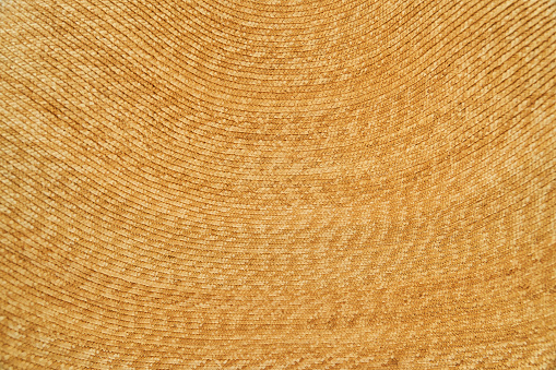 Background of natural sustainable fibers handcrafted making waves shape.