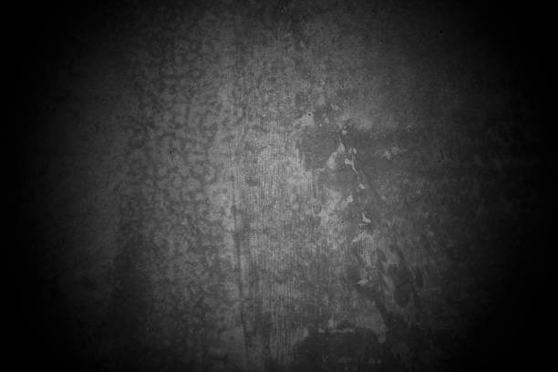 Old wall texture cement dark black gray  background abstract grey color design are light with white gradient background.