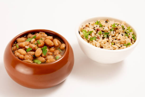 A variety of food items are displayed in an appetizing way.