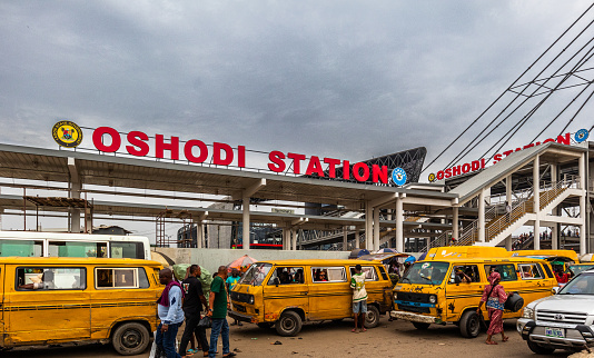 The Oshidi Train Station is  on the Lagos Mass Transit red line from Agbado to Marina, Shot on 24 February 2024.