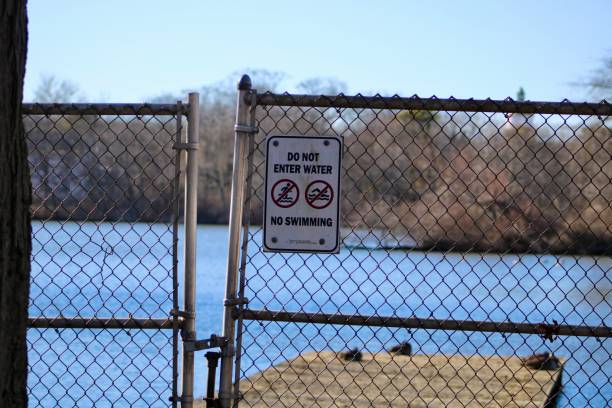 istock No Swimming Sign 2041220485