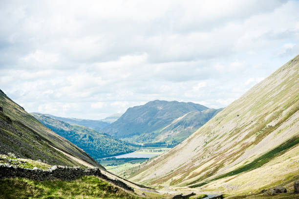 istock Stunning Lake District view through the valleys near lake Windermere 2041278084