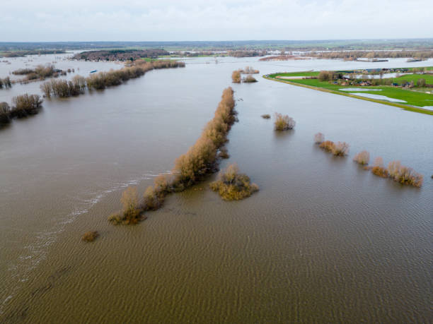 istock High water in the Ijssel river, Holland 2041320102