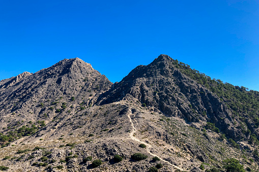 Natural Park of Tejeda, Almijara and Alhama in Malaga, Andalusia, Spain