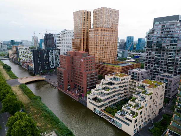 Financial center in the south of Amsterdam, The Netherlands