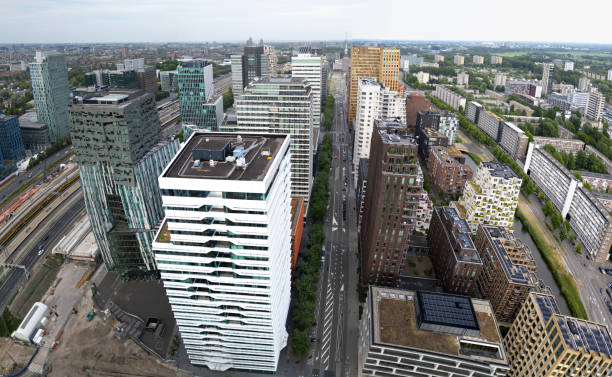 istock Financial district in Amsterdam, Holland 2041490609