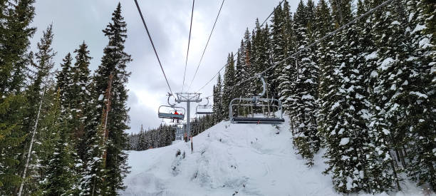 istock Winter Scene, Snow Skiing in Vail, Colorado 2041594234