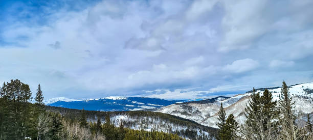 istock Winter Scene, Snow Skiing in Vail, Colorado 2041595363