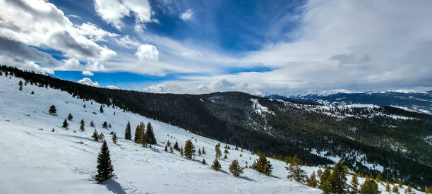 istock Winter Scene, Snow Skiing in Vail, Colorado 2041595387