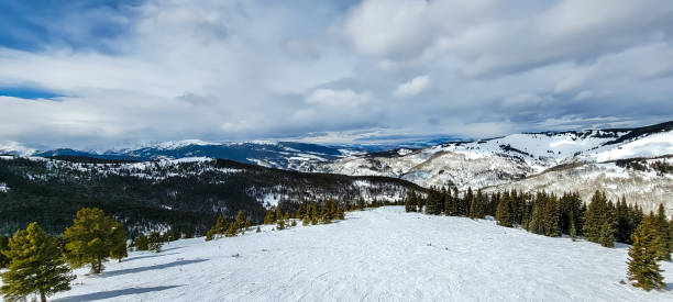 istock Winter Scene, Snow Skiing in Vail, Colorado 2041595901