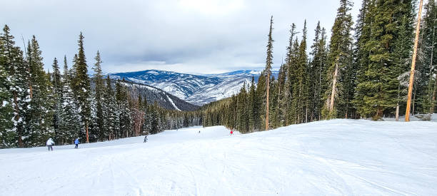 istock Winter Scene, Snow Skiing in Vail, Colorado 2041597530