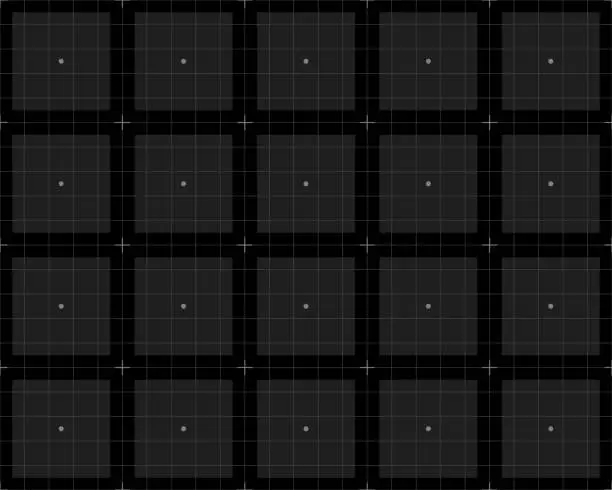 Vector illustration of dark grid