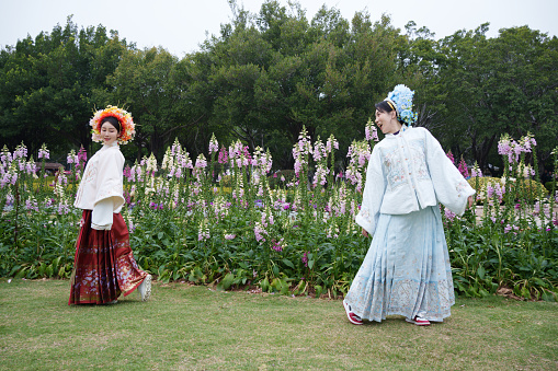 Women's clothing in Quanpu, Quanzhou, Fujian, China