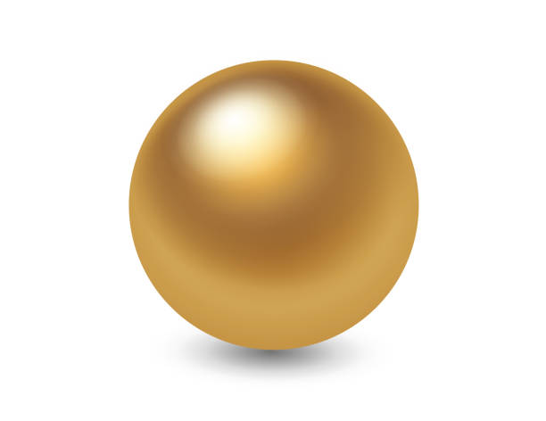 ilustraciones, imágenes clip art, dibujos animados e iconos de stock de bolas de oro - collar de perlas joyas