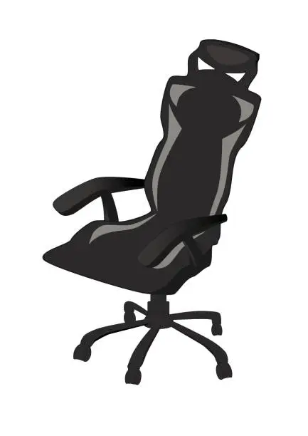 Vector illustration of Gaming chair 1