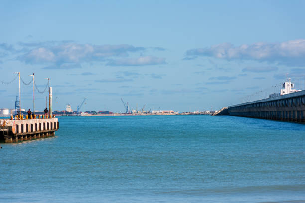 istock Port background in the pier. Progreso Yucatan 2041909304