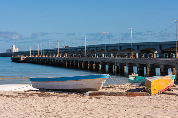 istock View of the beach in Progreso, Yucatan 2041909823