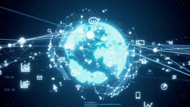 istock Global business concept. Communication network. Management strategy. Digital transformation. 2042027077