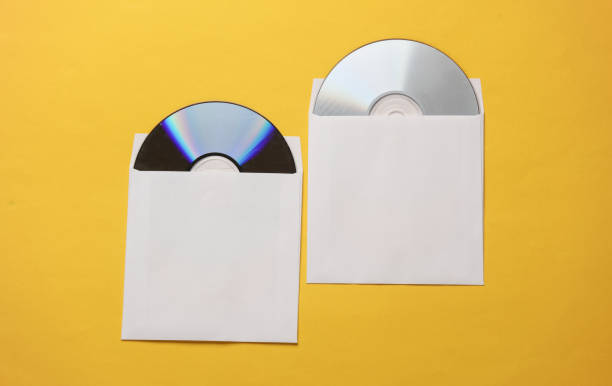 Cd in a white sleeve