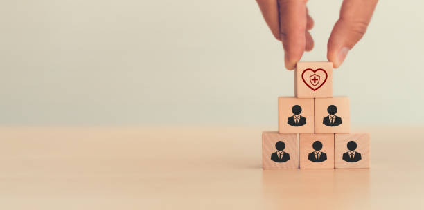 istock Mental health supporting at workplace concept. Enhancing wellness programs, mental health support services, promoting work life balance. Employee motivation, professional, productivity, enthusiasm. 2042105515