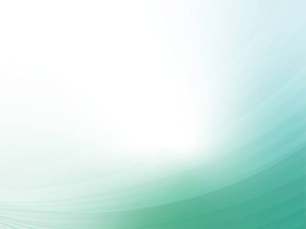 istock Abstract background material of ephemeral and beautiful wave image_emerald green 2042106036