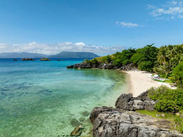 istock White Beach in Cobrador Island. Romblon, Philippines. 2042164576