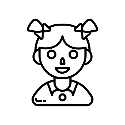 Infant icon in vector. Logotype