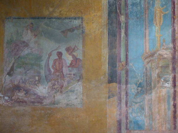 istock Frescoes of Pompeii, Italy 2042225076