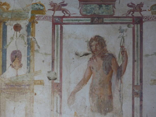 istock Frescoes of Pompeii, Italy 2042227145