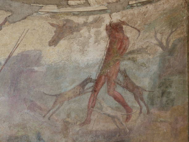 istock Frescoes of Pompeii, Italy 2042234524
