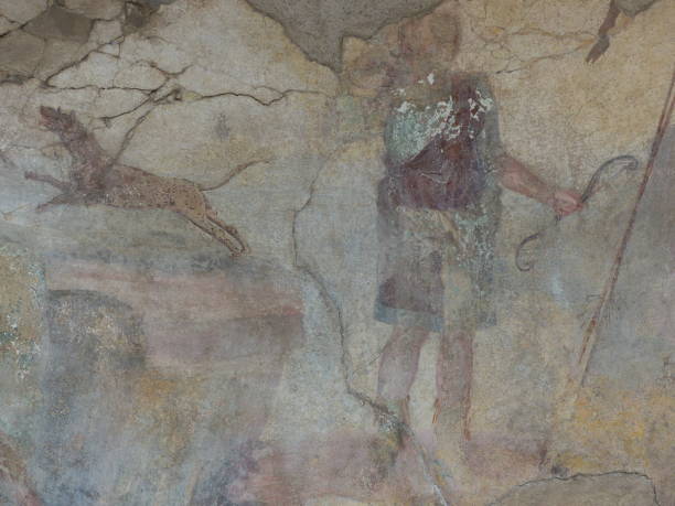 istock Frescoes of Pompeii, Italy 2042234530