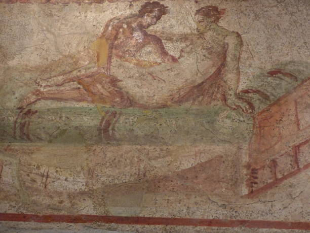 istock Frescoes of Pompeii, Italy 2042251245