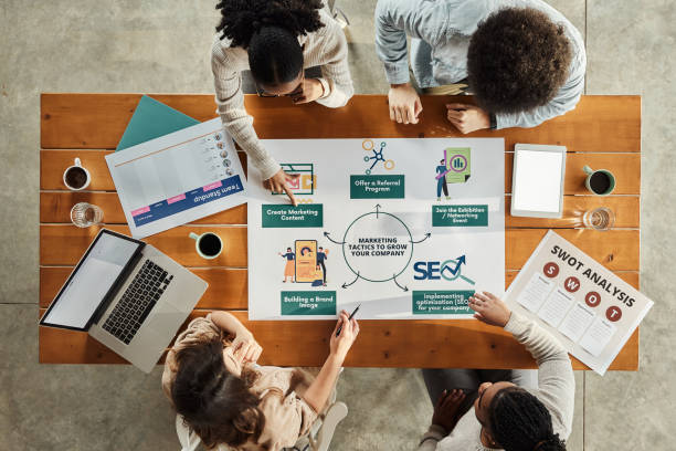 istock Working on marketing strategies! 2042292245