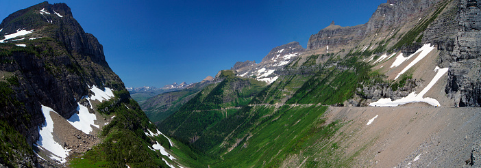 Glacier National Park, Going-to-the-Sun road, Montana - United States