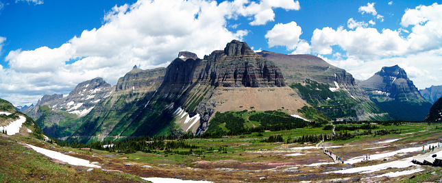 Scenery at Heather Meadows in Mt Baker Recreation Area, Washington State, USA