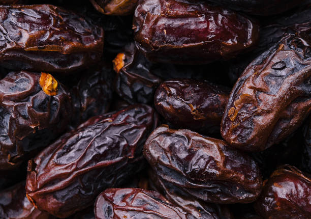 istock Fresh dates fruits close-up view 2042358190