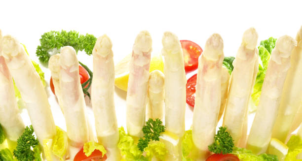 Asparagus Panorama with Spring Lettuce