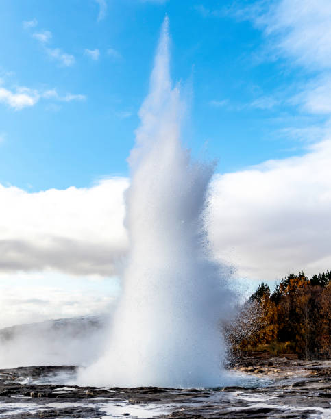 istock Gushing out natural spring water in daylight 2042391581