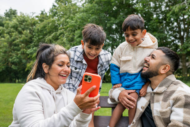 Looking at Our Family Selfies