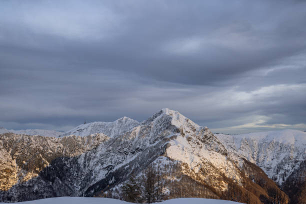 View from the Untersberg mountain near Salzburg in horizontal format