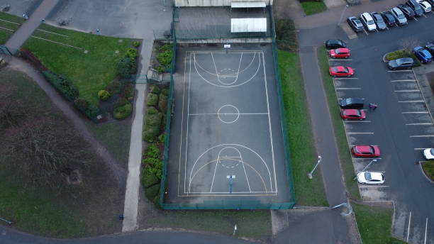 istock Modern UK Secondary School from the skies 2042518222