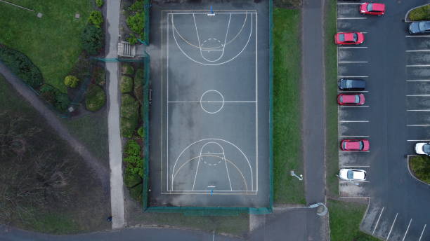 istock Modern UK Secondary School from the skies 2042518431