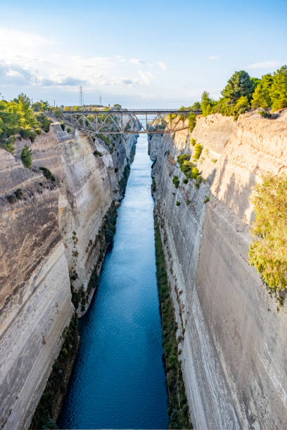 istock Corinth Canal of Greece. 2042538981