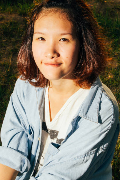 istock cute cheerful woman 2042540941