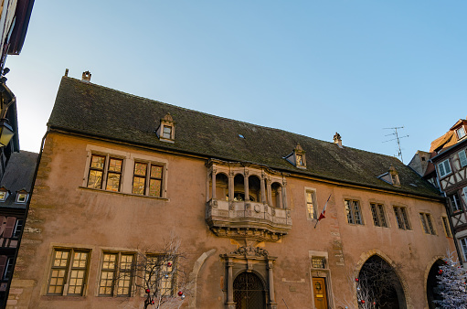 Beautiful buildings in Colmar