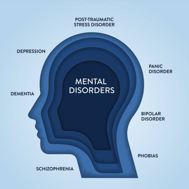 2,200+ Bipolar Disorder Brain Stock Illustrations, Royalty-Free