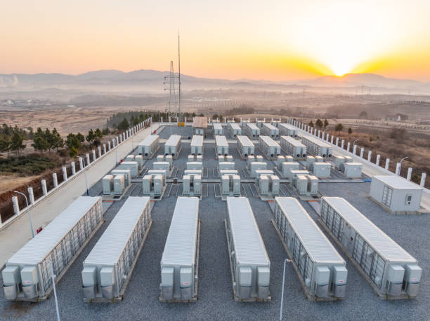 istock Energy storage power station in the morning 2042546254