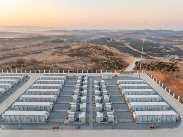 istock Energy storage power station in the morning 2042546628