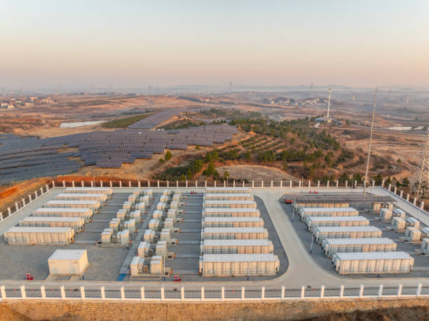 istock Energy storage power station in the morning 2042546795